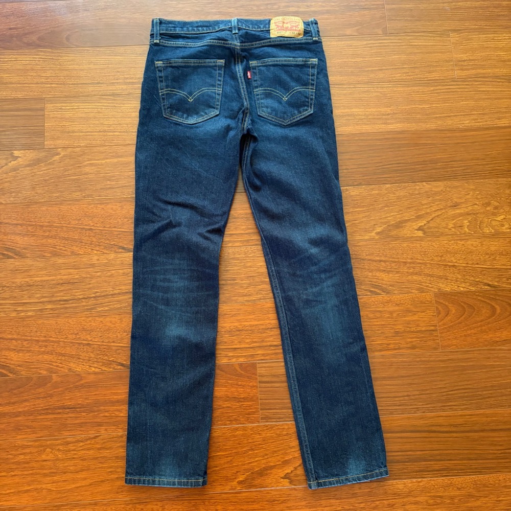 Levis 511 Slim Fit Jeans Mens 32x32 Dark Wash Indigo Denim Pants